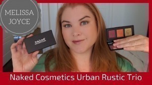 'Naked Cosmetics Urban Rustic Trio'