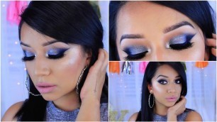 'Grey Smokey Makeup - feat NYX Smoke in Mirrors'