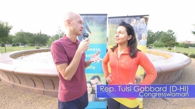 'Men’s Health Month Workout with Tulsi Gabbard'