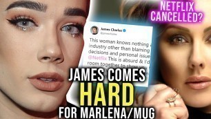 'James Charles Attacks Makeup Geek Owner Marlena on Twitter Over Netflix Show Deal!'
