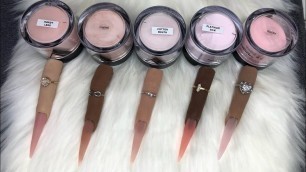 'New Smoke & Mirrors Cover Acrylic Powders  by @VBeautyPure'