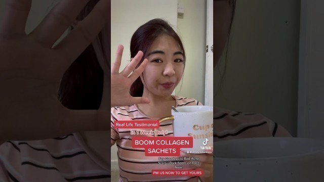 'BEFOR AFTER REVIEWS (BOOM COLLAGEN SACHETS)'