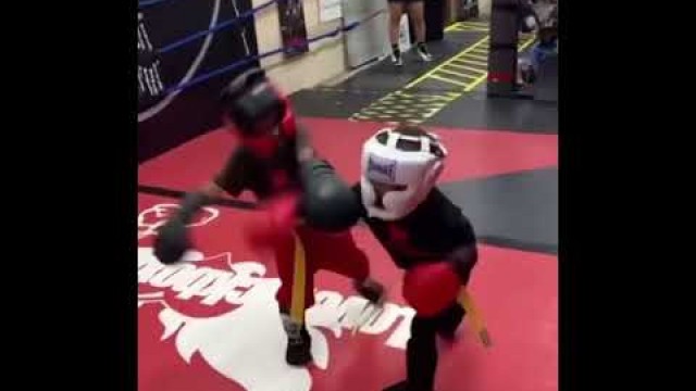 'Kids MMA fights #mma #kickboxing'
