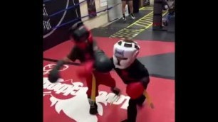 'Kids MMA fights #mma #kickboxing'