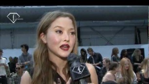 'NY FW S/S 10 - ALEXANDER WANG FRONT ROW | FashionTV - FTV.com'