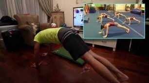 'Uptown Funk Abs workout'