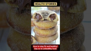 'How to stay fit and healthy| Say no to unhealthy food  #mental #youtube #health #shorts #trending'