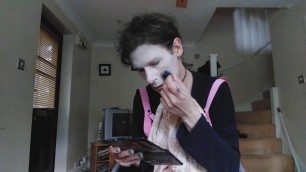 'Creepy doll makeup look 1 of 2'