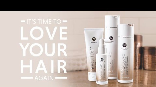 'How to fight the signs of aging & damaged Hair? ProLuxe Hair Care System'