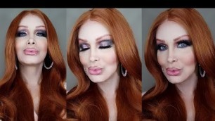 'Full Glam Using SMOKE AND MIRRORS Brand'