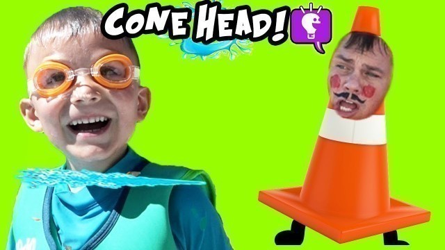 'CONE HEAD Gives Summer Surprise TOYS to HobbyKids!'