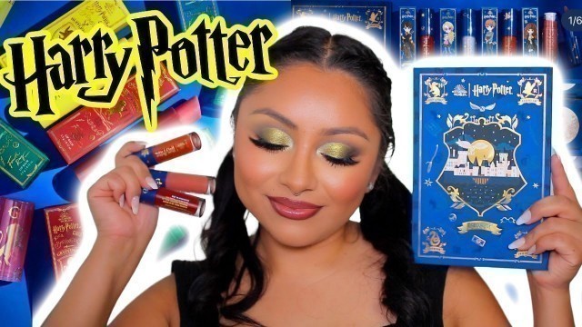 'NEW COLOURPOP X HARRY POTTER COLLECTION TUTORIAL AND REVIEW'