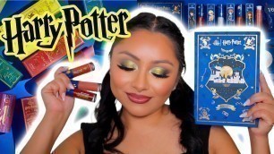 'NEW COLOURPOP X HARRY POTTER COLLECTION TUTORIAL AND REVIEW'