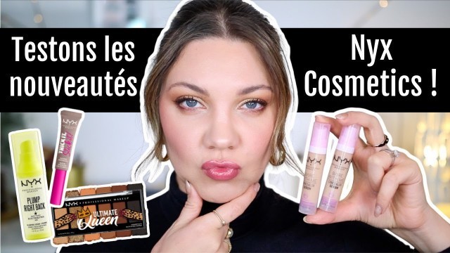 '⚡️CRASH TEST: NOUVEAUTÉS NYX COSMETICS , DONT LE FAMEUX BARE WITH ME CONCEALER SERUM !'