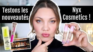 '⚡️CRASH TEST: NOUVEAUTÉS NYX COSMETICS , DONT LE FAMEUX BARE WITH ME CONCEALER SERUM !'