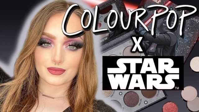 'OMG!!! COLOURPOP DARTH VADER PALETTE REVIEW AND TUTORIAL'