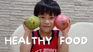 'Healthy Food and Unhealthy Food | EgaKids'