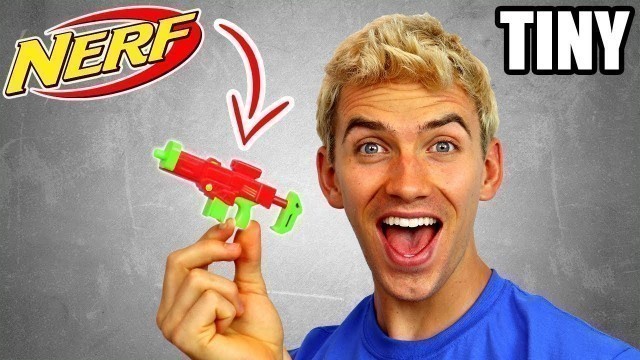 'WORLDS SMALLEST NERF GUN!!'