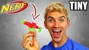'WORLDS SMALLEST NERF GUN!!'