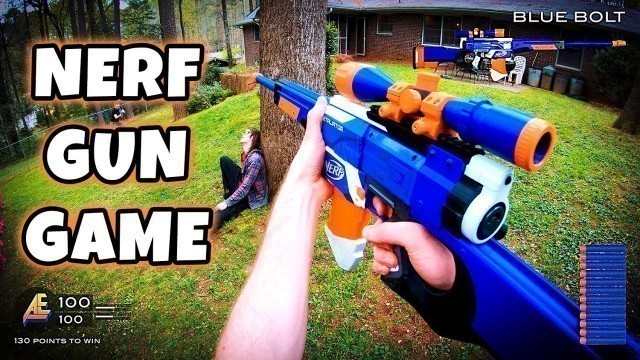 'NERF GUN GAME | MODDED MAYHEM 2.0 (First Person Shooter in 4K!)'