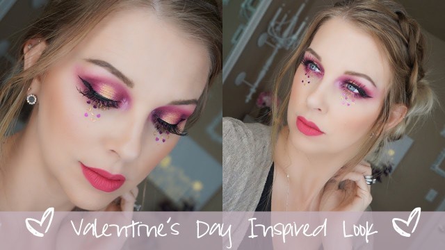 'Valentine\"s Day Makeup Tutorial || Naked Cosmetics || Morphe 39A'