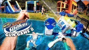 'NERF GUN GAME | SUPER SOAKER EDITION 8.0 (Nerf First Person Shooter)'