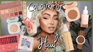 'watch me get so excited over makeup lol | HUGE COLOURPOP MAKEUP HAUL'