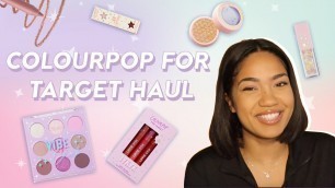 'ColourPop for Target Haul | ft. @NiaKajumulo'
