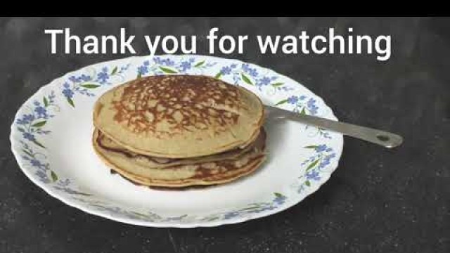 'HEALTHY Oats Banana Pancake | Easy breakfast recipe | No Sugar, No Maida'