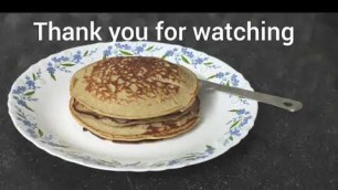 'HEALTHY Oats Banana Pancake | Easy breakfast recipe | No Sugar, No Maida'