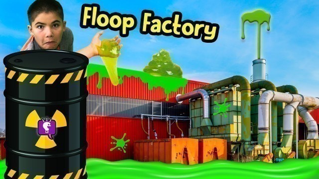 'FLOOP FACTORY Adventure! Slime Mystery Laboratory with HobbyKidsTV'