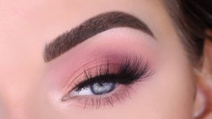 'NEW ColourPop Blush Crush Eyeshadow Palette | Soft Pink Eyeshadow Tutorial'
