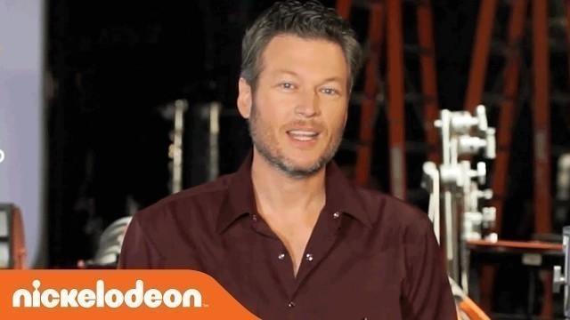 'Kids’ Choice Awards | Host Blake Shelton Answers Fan Twitter Questions | Nick'