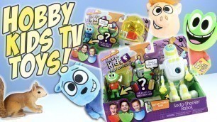 'HobbyKids TV Adventures Action Figure Toys & Plush Surprise Box Review'