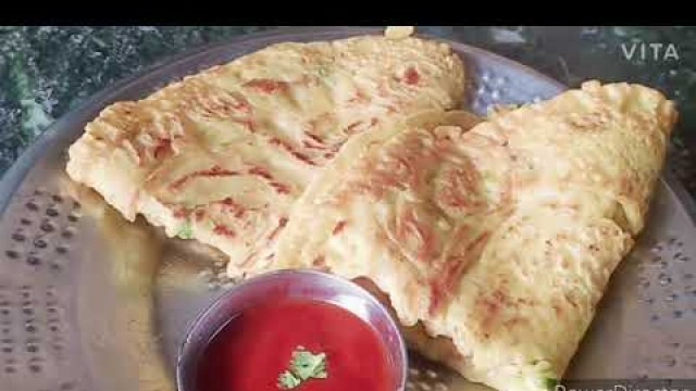 '#Instantmaidaeggdosa ..Easy simple healthy maida egg dosa breakfast'