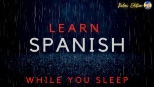 'Learn Spanish while you sleep Key Vocabulary'