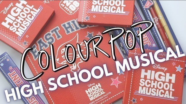 'NEW ColourPop + High School Musical Collection | Close Ups, Prices, Swatches + LOTS of Comparisons!'