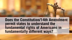 'Teaching the Bill of Rights: The 14th Amendment - Part One'