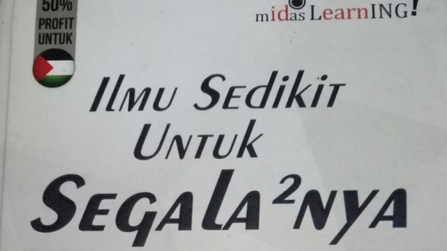 'Bab: 6 Cahaya TUHAN (Nur Illahi) (Ilmu Sedikit Untuk Segala-galanya) TAUHID HAKIKI'