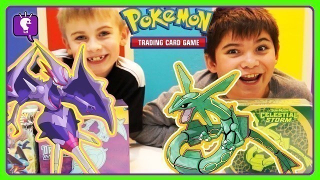'HobbyFrog\'s 1st POKEMON Elite Trainer Box! Card Game with HobbyKids'