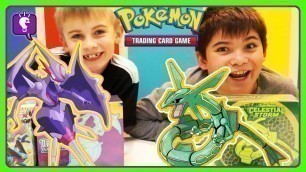 'HobbyFrog\'s 1st POKEMON Elite Trainer Box! Card Game with HobbyKids'