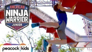 'AMERICAN NINJA WARRIOR JUNIOR | Bryton from Ninja Kidz TV Takes On the Course'