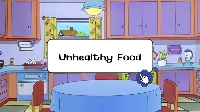 'Healthy food & Unhealthy food #อาหารที่มีประโยชน์'