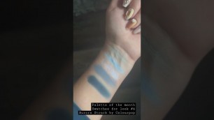 'Eyeshadow swatches 
