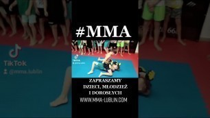 'MMA SZTUKI WALKI LUBLIN SAMOOBRONA TRENINGI  KIDS FIGHT WWW.MMA-LUBLIN.COM'