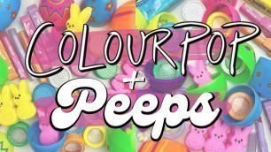 'ColourPop + PEEPS Collection | Swatches of EVERYTHING, Close Ups, Prices + Comparisons'
