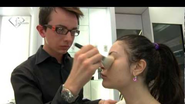 'FTV - Milan | Facial Makeup Tutorial with Shu Uemura, Italy | FashionTV - FTV.com'