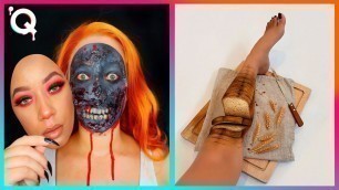'Halloween Makeup Artist Who Are At Another Level ▶ 6'