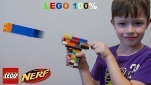 'We build a working Kids LEGO NERF Blaster!!'