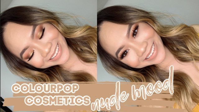 'COLOURPOP COSMETICS \'NUDE MOOD\' PALETTE! | HELEN DUONG'